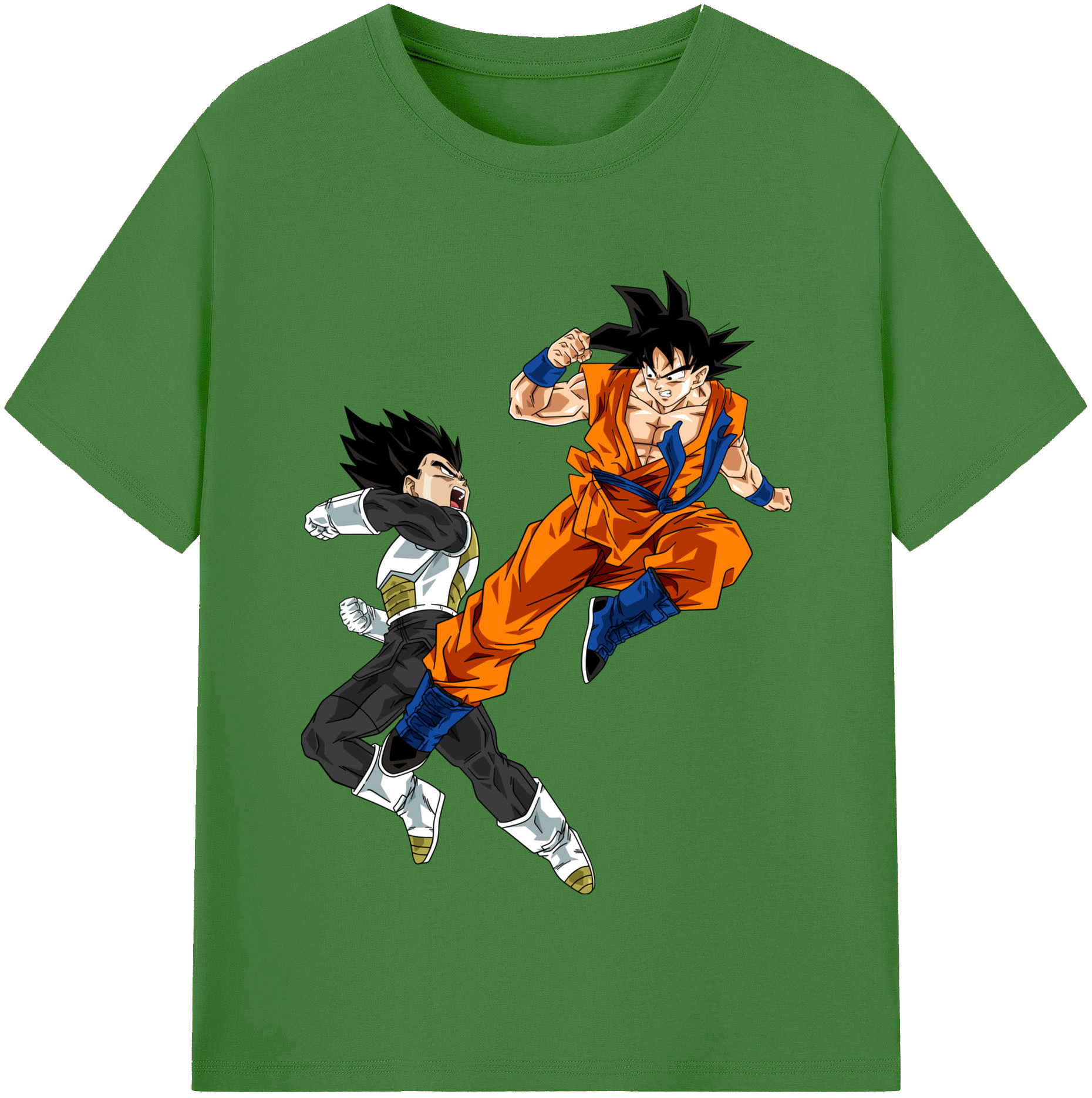 （画像用） ドラゴンボール 孫悟空（そん ごくう）Son Goku カカロット DRAGON BALL Kakarotto レディースカジュアルプリントTシャツ（綿100％）